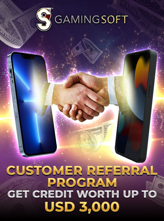 Customer Referral Program Mobile Banner - GamingSoft