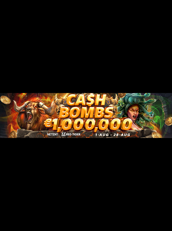NETENT and FlowGaming’s - Cash Bombs Network Promotion