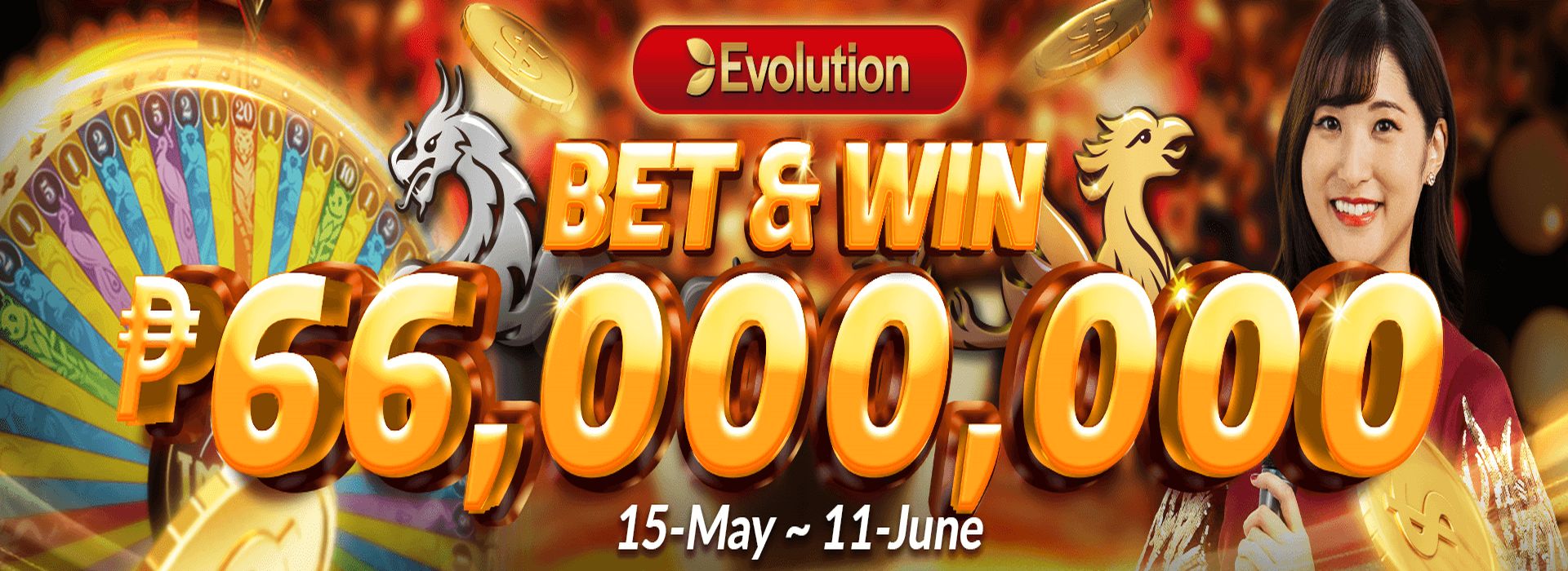 Evolution Bet & Win Promotion!!!