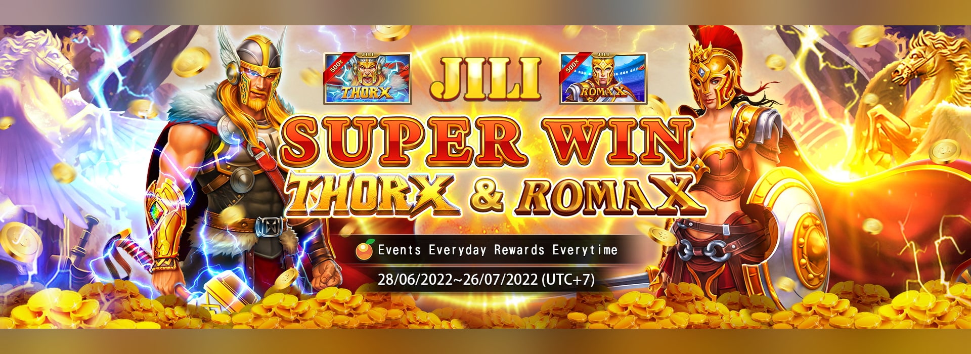 Jili Super Win 雷神X & 羅馬X