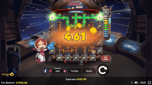 Astro Anna is a Slots Game Provided by the Vendor Partner Lady Luck Games - GamingSoft
