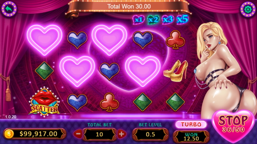 Eros Sexy is a Slot Game Provided by the Vendor Partner Funky Games - GamingSoft