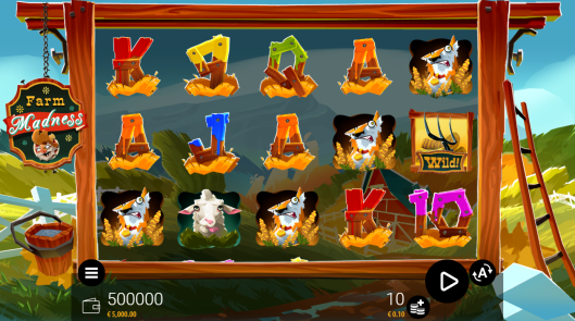 Farm Madness is a Slots Game Provided by the Vendor Partner Zeusplay - GamingSoft