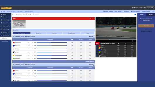 Grand Prix Indianapolis 60 is a Virtual Sportsbook Game Provided by the Vendor Partner V2G - GamingSoft