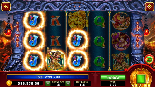 Monkey King is a Slot Game Provided by the Vendor Partner Funky Games - GamingSoft
