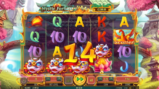 Mystic Fortune Deluxe is a Slot Game Provided by the Vendor Partner Habanero - GamingSoft