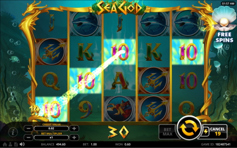 Sea God is a Slot Game Provided by the Vendor Partner Top Trend Gaming - GamingSoft