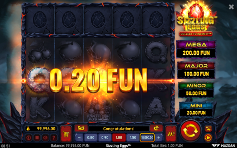 Sizzling Eggs is a Slots Game Provided by the Vendor Partner Wazdan - GamingSoft