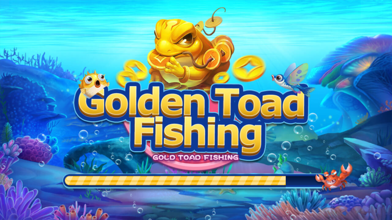 Gold Toad Fishing