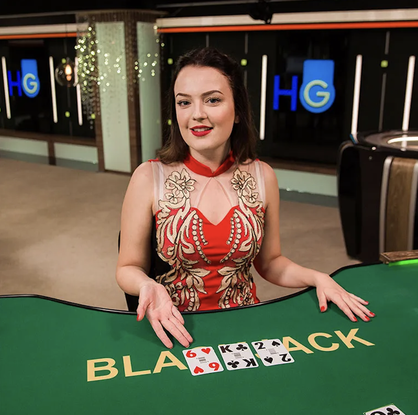 Blackjack is a Live Casino Game Provided by the Vendor Partner HOGaming GamingSoft