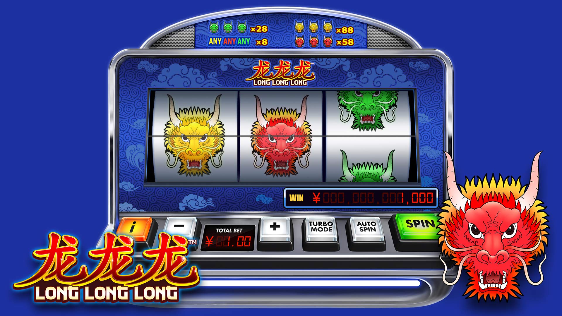 Long Long Long is a Slots Game Provided by the Vendor Partner Skywind Group - GamingSoft