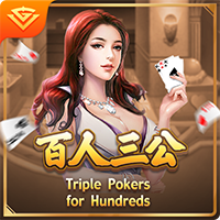 Triple Poker for Hundreds  is a Table Game Provided by the Vendor Partner VG Entertainment GamingSoft
