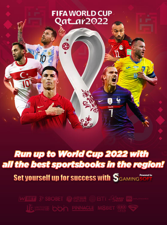 Run up to World Cup 2022 with all the best sportsbooks in the region Mobile Banner - GamingSoft