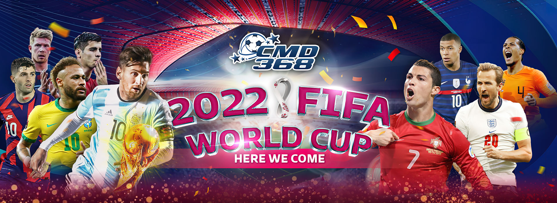 2022 FIFA WORLD CUP BONUS WON’T STOP, JUST COME TO CMD！