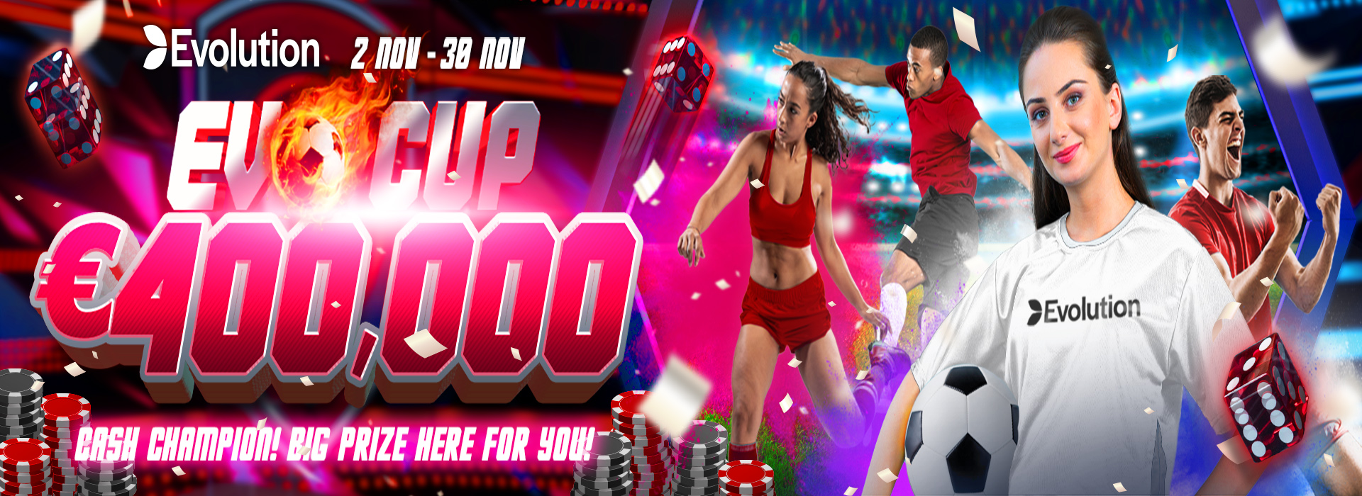 EVO CUP!!! Total Prize up to € 400,000 !!!