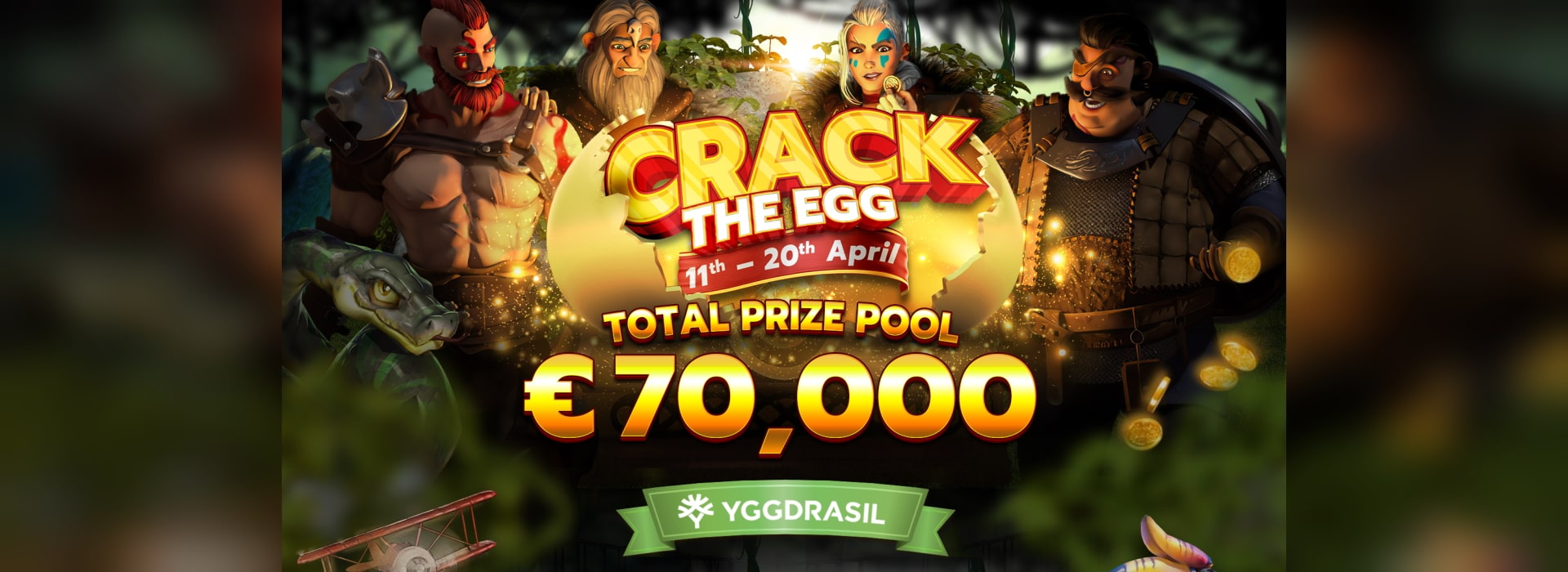 Yggdrasil "Crack the Egg!" Network Tournament