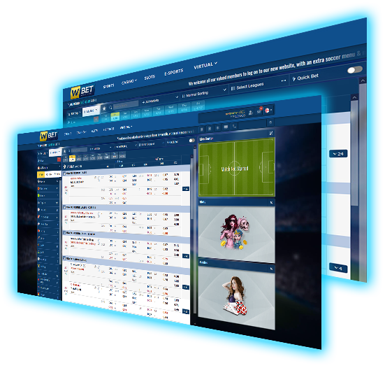 The Sportsbook Software Solution that Offers by our Vendor Partner Wbet - GamingSoft