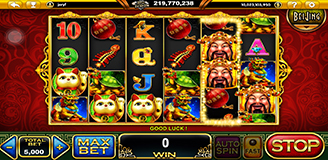 Great Abundance Slot Game with the Theme of God of Wealth - GamingSoft